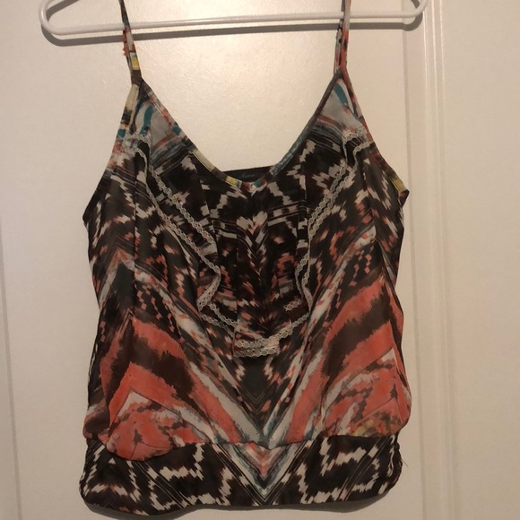 Ruffle Tank Top Blouse - Picture 3 of 7